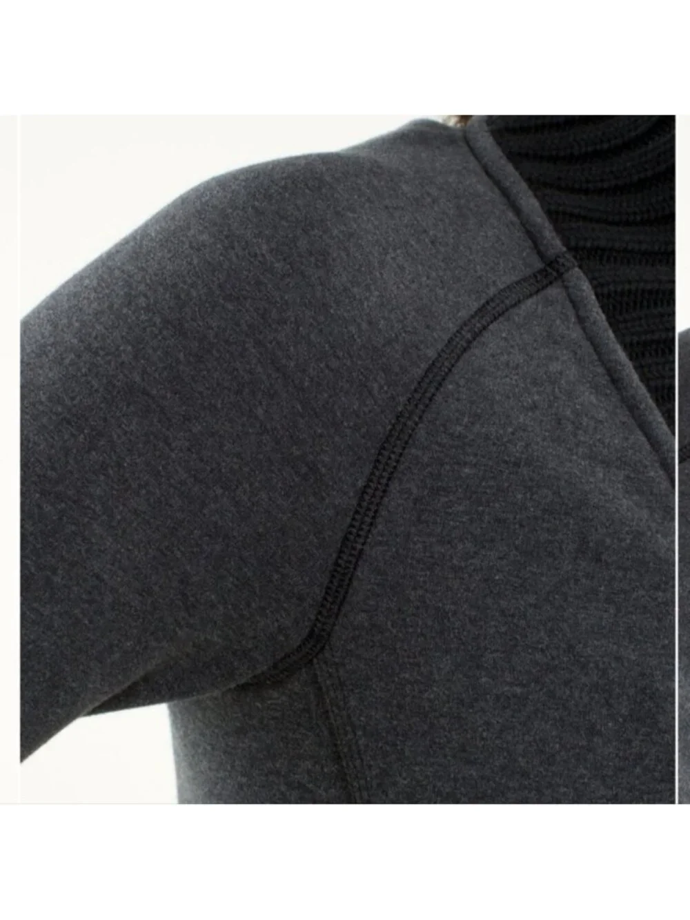 Lululemon Bliss Break Wrap Heathered Black / Black / Black